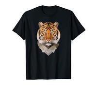 Polygonal Tiger T-Shirt | Low Poly Geometric Tiger Tee Shirt T-Shirt