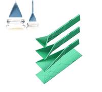 Polygons Flat 3-in-1 Measuring Spoons, Polygons Measuring Spoon, Magnetic Measuring Spoons Set, Polygon Flat Folding Measuring Spoon (Green,1Pcs)