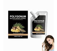 Polygonum Leaf Ginseng Hairs Thickening Shampoo,Thick Foam Mild Formulated Daily Hairs Cleansing Shampoos, Ginseng Deep Cleansing & Oil Control Hair Shampoo, for Weak Thinning-Looking Hair. (1PCS)