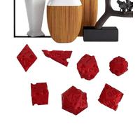 Polyhedral Dice, Cheese Table Games Dice | 3D Printed Fun Prop for Decision Making Math Learning Tabletop Classroom Travel Family Night Party