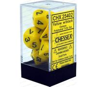 Polyhedral Dice: Opaque Yellow