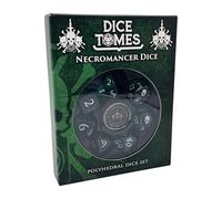Polyhedral Dice Set - 8pcs Necromancer Dice Set for DnD, Pathfinder & Tabletop RPGs