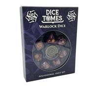 Polyhedral Dice Set - 8pcs Warlock Dice Set for DnD, Pathfinder & Tabletop RPGs