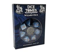 Polyhedral Dice Set - 8pcs Wizard Dice Set for DnD, Pathfinder & Tabletop RPGs