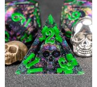 Polyhedral Dice Set for Dungeons and Dragons Dice