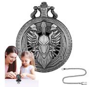 Polyhedral Dice Set - Steampunk Gear Bag | See Shell Case | Alloy Full Tabletop Funny Dice Collection, Dungeon Masters and Magic Campaigns