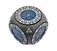 Polyhedral Metal Dice - Seven in 1 Geometric Toy, Educational Math Tool, Rotating Creative Play Set | Fun Entertainment For Teens Adults Family Couples Classroom Travel Home Group Gathering