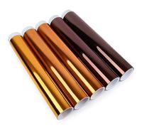 Polyimide PI Film Sheet, Kapton Polyimide PI Film Sheet Multiple Sizes For Electronics Motors Industrial Use(0.2x520mm)