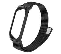 Polyjoy 2-in-1 Bracelet & PC Frame Compatible with Plaud NotePin & NotePin S Voice Recorder, Stainless Steel Mesh Loop with Magnetic Closure, Accessory for Men and Women, Stainless Steel, No gemstone