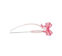 Polylactic Acid 2.6Mm Bead Needle with Delicate Snowflake Design for Jewelry Butterfly Bowknot Ice Bead Pin