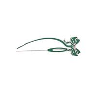 Polylactic Acid 2.6Mm Bead Needle with Delicate Snowflake Design for Jewelry Butterfly Bowknot Ice Bead Pin