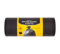 Polylina 20 Refuse Sacks Flush Top 75l