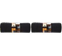 Polylina - Bin Bags 80 Litre, 30 Drawstring Large Black Refuse Sacks, Recycled Plastic, Everyday Use, Household, Office & Kitchen Waste (Pack of 2)