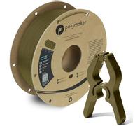 PolyLite PLA PRO 3D Printer Filament - Tough & High Rigidity Army Green PLA, 1.75mm, 1kg on Cardboard Spool - Compatible with Most 3D Printers