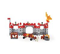 PolyM 760026 Medieval Castle, Flexible Building Blocks, Educational Toy, Multi-Coloured