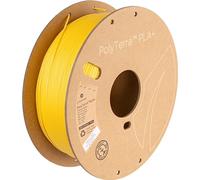 Polymaker 3D Printer Filament 1.75mm, Yellow PLA Plus, 1kg - PolyTerra Tough PLA +, Satin Surface