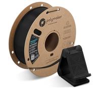 Polymaker 3kg PLA PRO Filament 1.75mm Black, Powerful 3D Printer - PolyLite 1.75 PRO, Cost Effective Large Roll Printing for Big Projects, (PA07032)