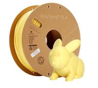 Polymaker 70865 PolyTerra PLA Filament PLA geringerer plasticgehalt 1.75mm 1000g Pastell-Gelb (ma