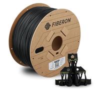 Polymaker Fiberon Black PET-GF15 3D Printer Filament 1.75mm 3KG, 15% Glass Fiber Reinforced, High Strength & Heat Resistance, Ideal for Automotive, Industrial & Functional Parts, AMS Compatible