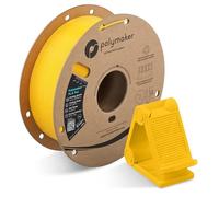 Polymaker High Speed PLA Pro Filament 1.75mm, Yellow PolySonic PLA Pro 3D Printer Filament 1kg - Stronger Fast Printing PLA Compatible with Most Printers