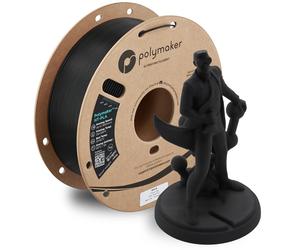 Polymaker HT-PLA Filament 1.75mm Black, High Temp PLA for 3D Printing, Heat Sta