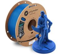 Polymaker HT-PLA Filament 1.75mm Blue, High Temp PLA for 3D Printing, Heat Stable Up to 130°C, Easy to Print, Works with Most FDM Printers, 1kg Spool