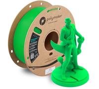 Polymaker HT-PLA Filament 1.75mm Green, High Temp PLA for 3D Printing, Heat Stable Up to 150C, Easy to Print, Works with Most FDM Printers, 1kg Spool