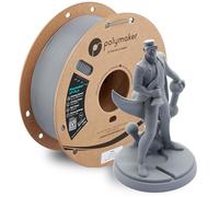 Polymaker HT-PLA Filament 1.75mm Grey, High Temp PLA for 3D Printing, Heat Stable Up to 130°C, Easy to Print, Works with Most FDM Printers, 1kg Spool