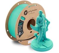 Polymaker HT-PLA Filament 1.75mm Teal, High Temp PLA for 3D Printing, Heat Stable Up to 130°C, Easy to Print, Works with Most FDM Printers, 1kg Spool