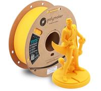 Polymaker HT-PLA-GF Filament 1.75mm Power Tool Yellow, High Temp PLA for 3D Printing, Heat Resistant to 150°C, Easy to Print, Easy to Anneal, Works with Most FDM Printers, 1kg Spool