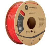 Polymaker PA02004 PolyLite Filament PLA 1.75mm 1Kg Red
