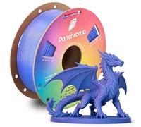 Polymaker Panchroma Blue Color Changing PLA, 1.75mm, 1KG, Glitter Starlight Pulsar 3D Printer Filament, Hides Layer Lines, Easy to Print, Tangle Free, AMS Compatible, Works with Most FDM Printers
