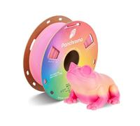 Polymaker Panchroma Gradient Matte PLA Filament, 1.75mm, 1kg (2.2lbs), Matte Spring (Hex Code: #Ffc1d3, #Fee9db, #Fe69b1)