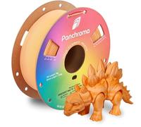 Polymaker Panchroma Gradient Matte PLA Filament, Multicolor Gradient Matte Orange and Pastel Orange 1.75mm 3D Printing Filament, 3D Printer PLA Filament, Fit Most FDM 3D Printers, 1kg Spool (2.2lbs)