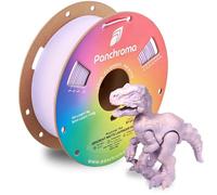 Polymaker Panchroma Gradient Matte PLA Filament, Multicolor Gradient Matte Pastel Purple and Pink 1.75mm 3D Printing Filament, 3D Printer PLA Filament, Fit Most FDM 3D Printers, 1kg Spool (2.2lbs)