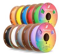 Polymaker Panchroma Matte PLA 3D Printer Filament Bundle 10kg, 1.75mm