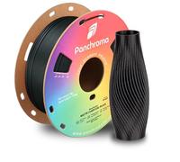 Polymaker Panchroma Matte PLA Filament, Matte Charcoal Black 1.75mm 1kg 3D Printing Filament, Formerly Polyterra Matte 3D Printer PLA Filament, Fit Most FDM 3D Printers, 1kg Spool (2.2lbs)