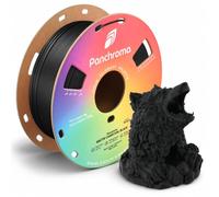 Polymaker Panchroma Matte PLA Filament, Matte Charcoal Black 1.75mm 1kg 3D Printing Filament, Formerly Polyterra Matte 3D Printer PLA Filament, Fit Most FDM 3D Printers, 1kg Spool (2.2lbs)