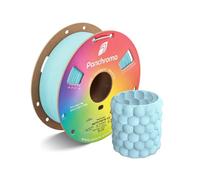 Polymaker Panchroma Matte PLA Filament, Matte Pastel Ice 1.75mm 1kg 3D Printing Filament, Formerly Polyterra Matte 3D Printer PLA Filament, Fit Most FDM 3D Printers, 1kg Spool (2.2lbs)