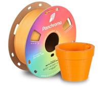 Polymaker Panchroma Matte PLA Filament, Matte Sunrise Orange 1.75mm 1kg 3D Printing Filament, Formerly Polyterra Matte 3D Printer PLA Filament, Fit Most FDM 3D Printers, 1kg Spool (2.2lbs)