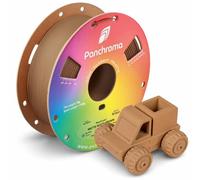 Polymaker Panchroma Matte PLA Filament, Matte Wood Brown 1.75mm 1kg 3D Printing Filament, Formerly Polyterra Matte 3D Printer PLA Filament, Fit Most FDM 3D Printers, 1kg Spool (2.2lbs)