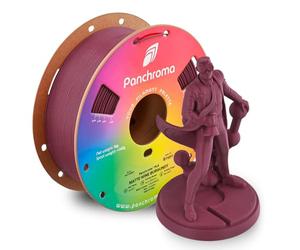 Polymaker Panchroma Matte PLA Filament, Wine Burgundy 1.75mm 1kg 3D Printing Filament, Formerly Polyterra Matte, Fits Most FDM 3D Printers, 1kg Spool (2.2lbs)