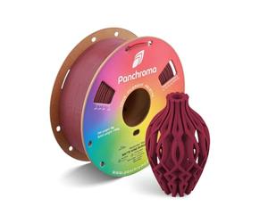 Polymaker Panchroma Matte PLA Filament, Wine Burgundy 1.75mm 1kg 3D Printing Filament, Formerly Polyterra Matte, Fits Most FDM 3D Printers, 1kg Spool (2.2lbs)