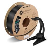 Polymaker PETG Black 3D Printer Filament 1.75mm 1KG, High Flow & High Strength, Fast Printing up to 300mm/s, Excellent Layer Adhesion, Warp Free, Ideal for Prototypes & Functional Parts