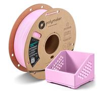 Polymaker PETG Pink 3D Printer Filament 1.75mm 1KG, High Flow & High Strength, Fast Printing up to 300mm/s, Excellent Layer Adhesion, Warp Free, Ideal for Prototypes & Functional Parts