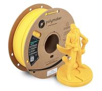 Polymaker PETG Yellow 3D Printer Filament 1.75mm 1KG, High Flow & High Strength, Fast Printing up to 300mm/s, Excellent Layer Adhesion, Warp Free, Ideal for Prototypes & Functional Parts