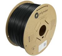 Polymaker PLA Filament, Black 3D Printing PLA Filament, 2.85mm, 3kg, PolyLite 3D Printer PLA Filament, Dimensional Accuracy +/- 0.03mm, Compatible with Most 3D Printers, Black