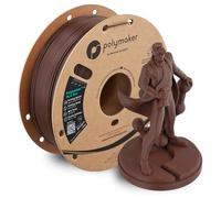 Polymaker PLA Pro 3D Printing Filament Brown 1.75mm 1KG, High-Impact Tough PLA, Fast Printing up to 300mm/s, High Speed New Formula, Easy to Print on Most FDM Printers, No Enclosure Required