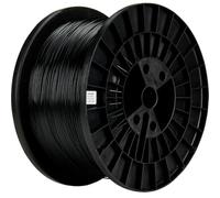 Polymaker PolyLite PETG 3D Printer Filament - 5kg Black, 1.75mm, Cost Effective Large Roll for Big Projects