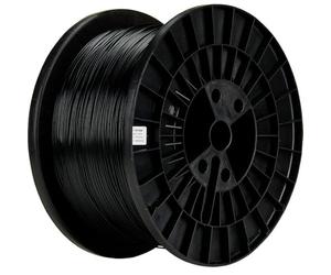 Polymaker PolyLite PETG 3D Printer Filament - 5kg Black, 1.75mm, Cost Effective Large Roll for Big Projects